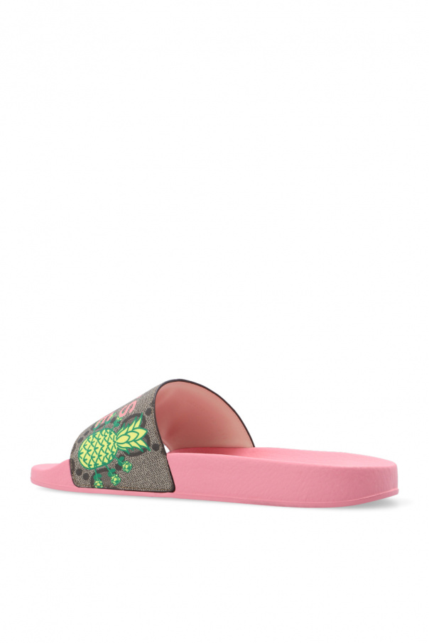 Women's strawberry gucci discount slides